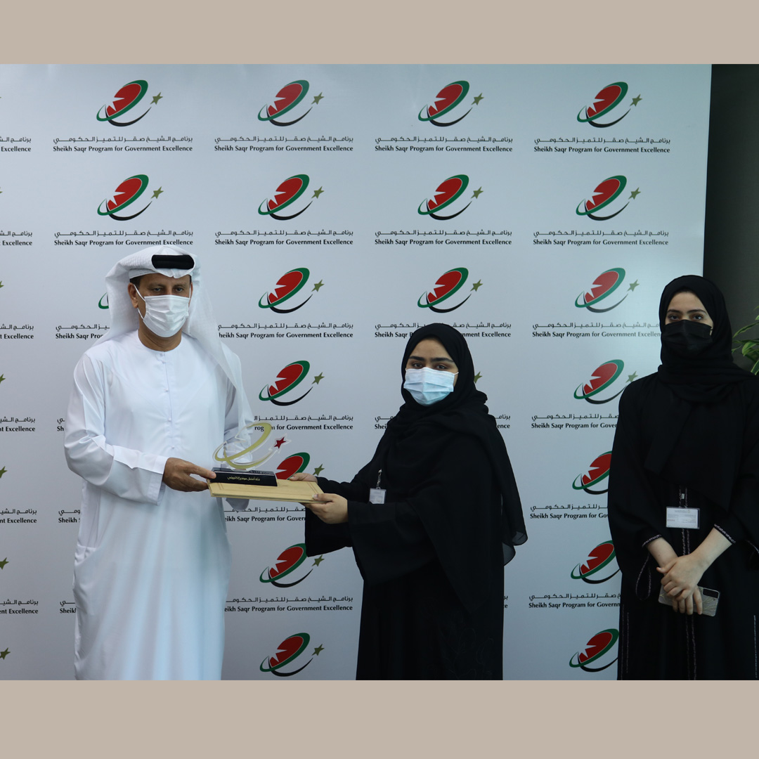 The Department of Human Resources wins the best website award in the government excellence awards ceremony